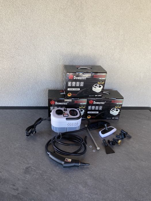 пароочиститель пароочисник  2500 Вт з насадками для дезінфекції 1200мл