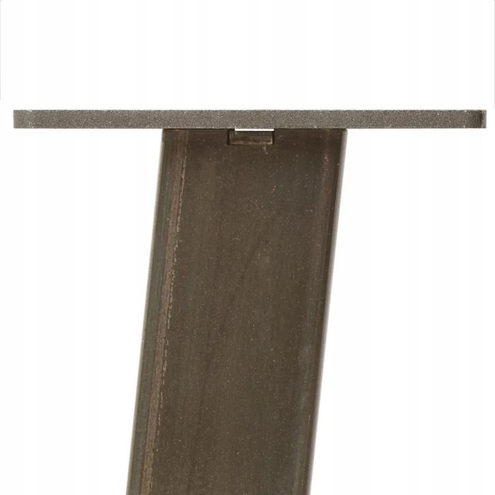 Nogi do stołu konsolowego 4 szt. Naturalna stal 72 cm