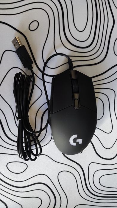 Игровая мышь Logitech G102 Lightsync (Black)