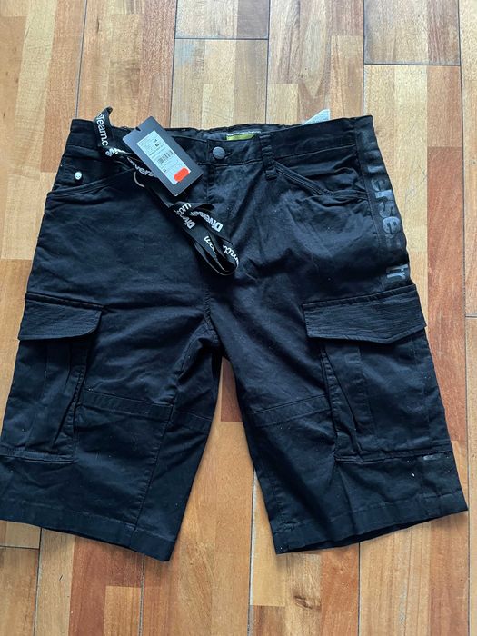 podnie krótkie męskie czarny nowe Diverse rozm L