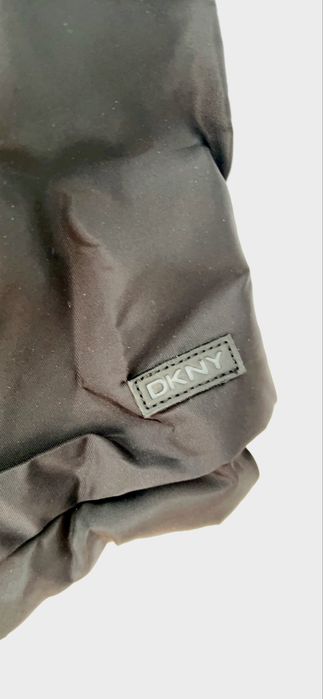 Saco DKNY preto nylon leve tote ginásio trabalho novo
