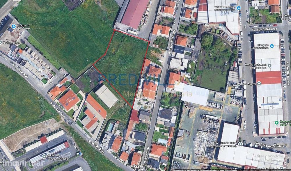 Terreno Para Construção  Venda em Póvoa de Varzim, Beiriz e Argivai,Pó