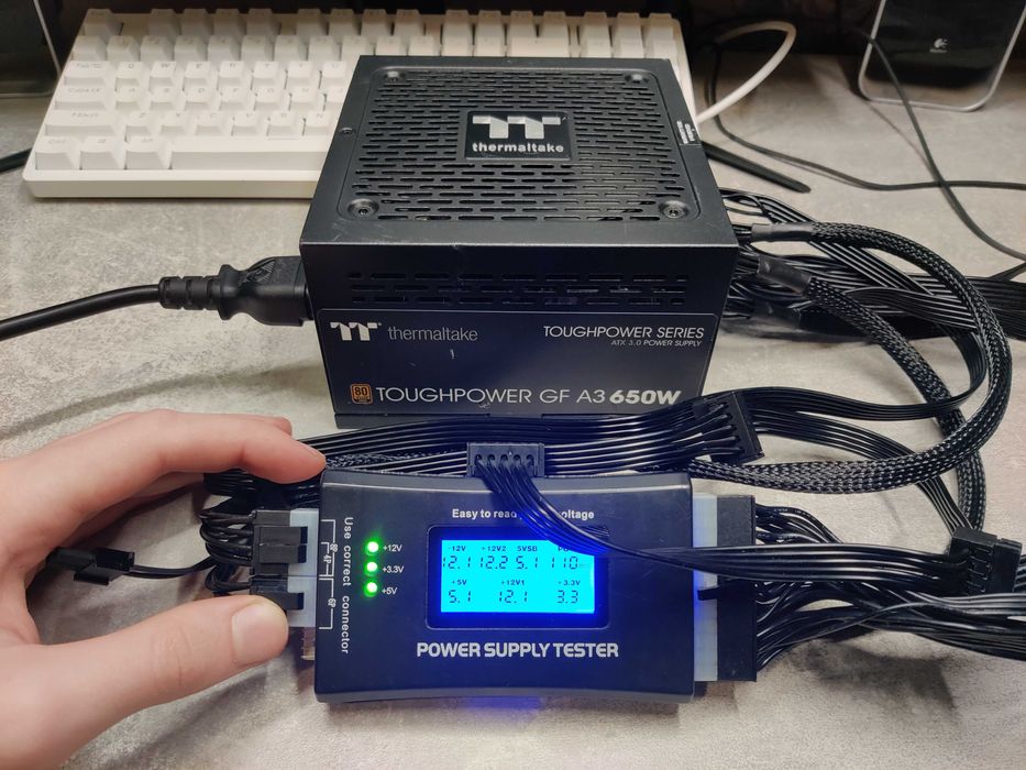 Thermaltake GF A3 650W Gold | ATX 3.0 / 12VHPWR | На пломбі