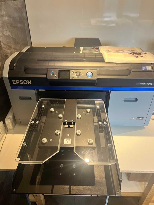 Drukarka  DTF DTG Z 3 stolami Epson F2100