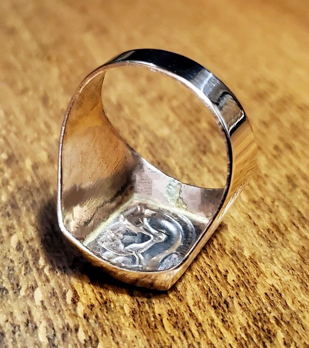 Печатка,кольцо,перстень размер 21 в золотом цвете времён ссср