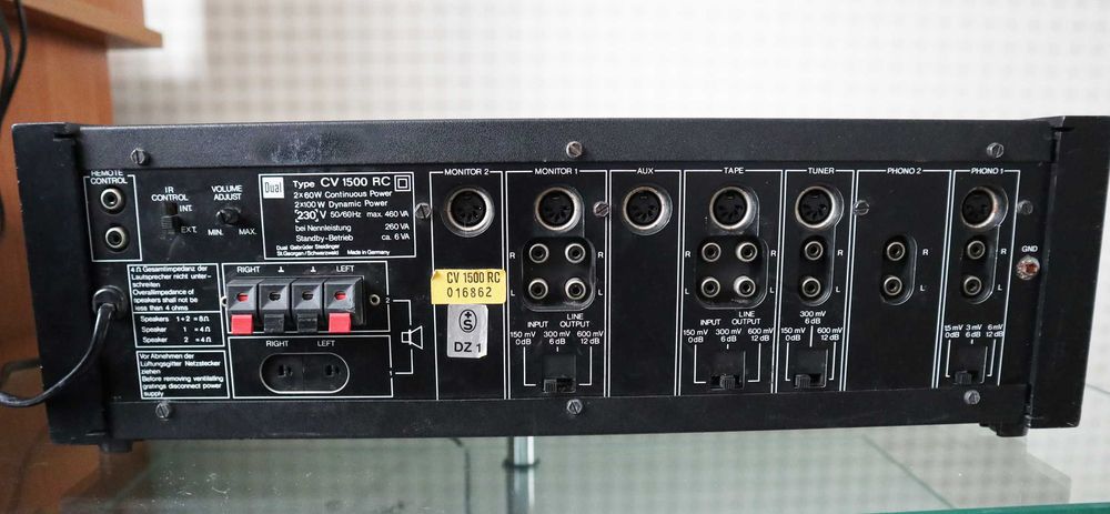 Усилитель Dual CV 1500 идеал 100 Wat 13 кг.