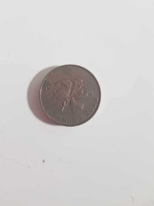 Moeda de 5 Dólares Hong Kong 1997