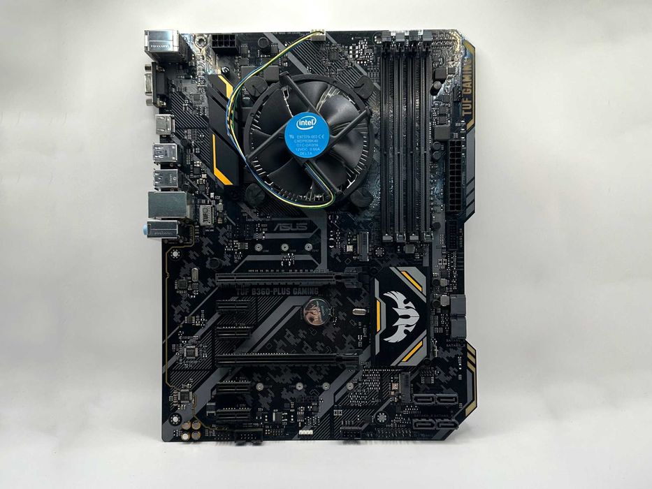 Procesor i3-8100 + Płyta Asus TUF B360-Plus Gaming