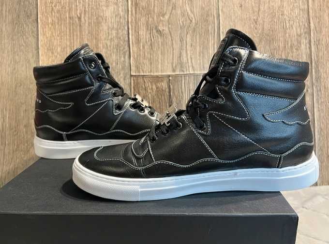 Czarne sneakersy John Richmont Calf, 43