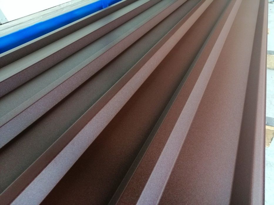 Blacha trapezowa trapez T35 BRĄZOWY MAT 8017 grafit RAL7016 MAT
