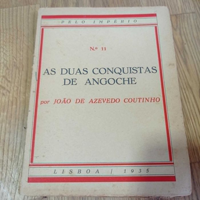 vendo livro As duas conquistas de Angoche
