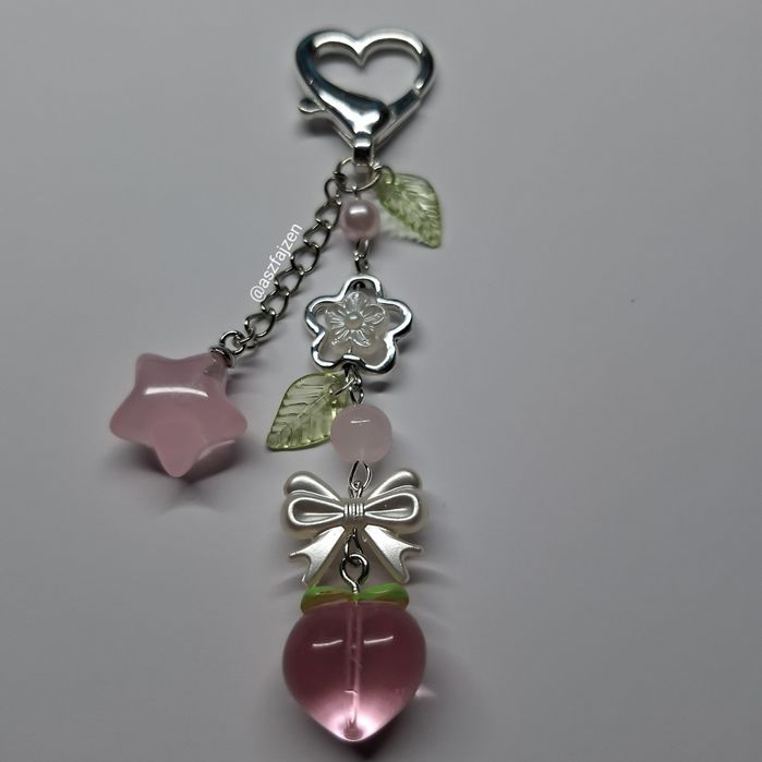 Brelok Brzoskwinia Peach Alternative Coquette Y2K Pinterest