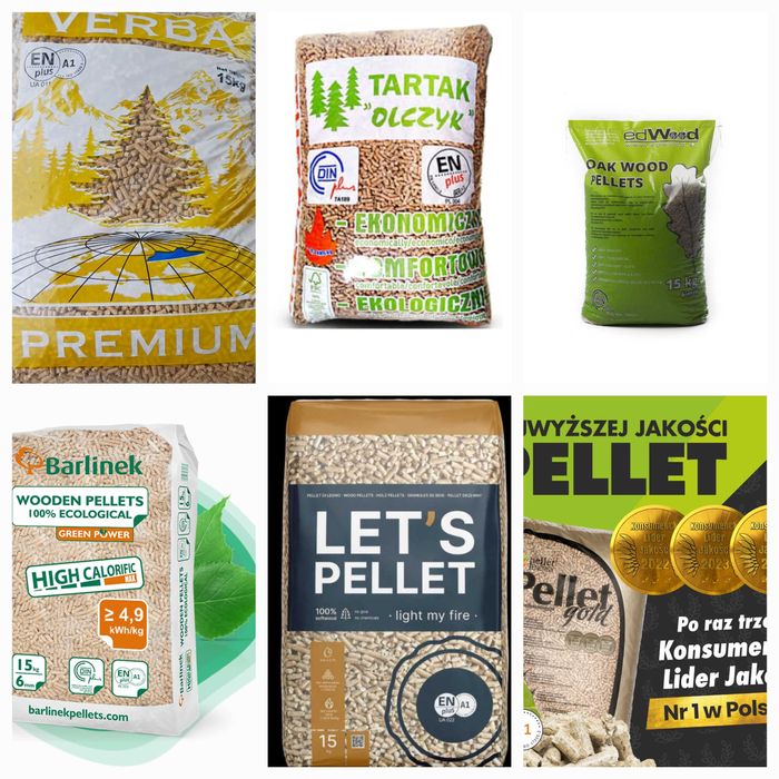 Pelet / Pellet Olczyk A1 EN plus DIN plus  Transport HDS/ WINDA