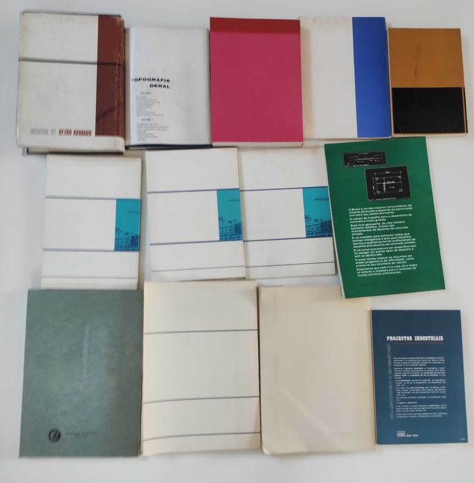 Lote 13 Livros Engenharia Civil / Construção Civil / Betão Armado LNEC ISEL IST