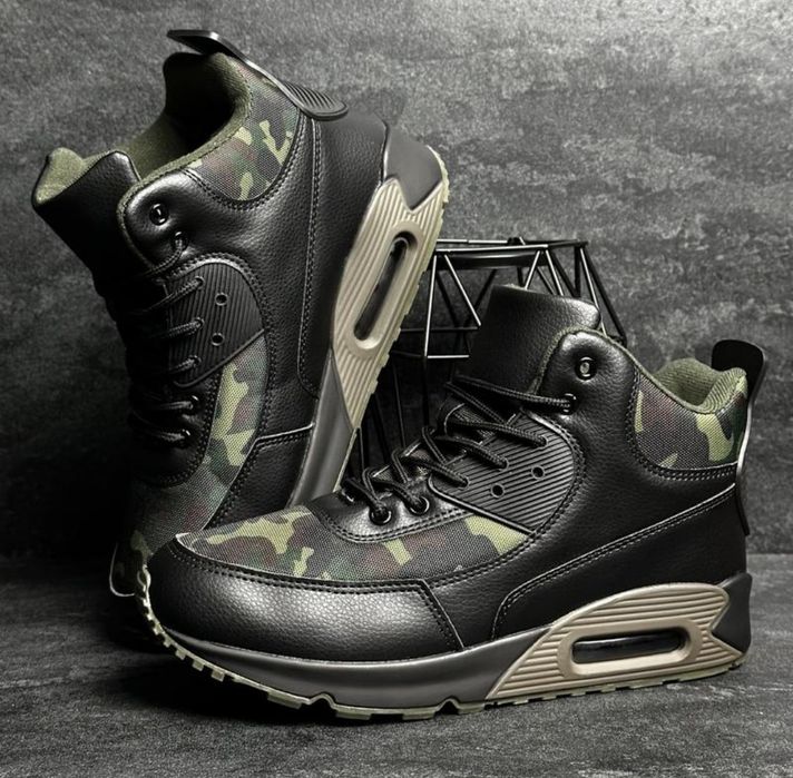 Чоловічі зимові кросівки на хутрі/ мужские зимние кроссовки ботинки