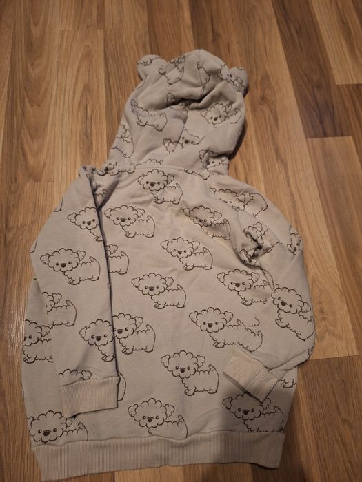 Zezulla bluza zzz z uszami, 116 ciepła