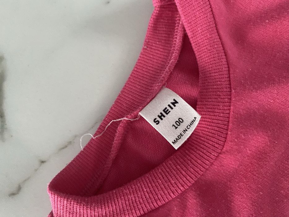 Różowy komplet dresowy 100