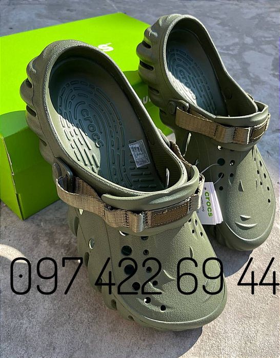 Crocs Новинка Крокс Crocs Echo Clog чоловічі Crocs сабо