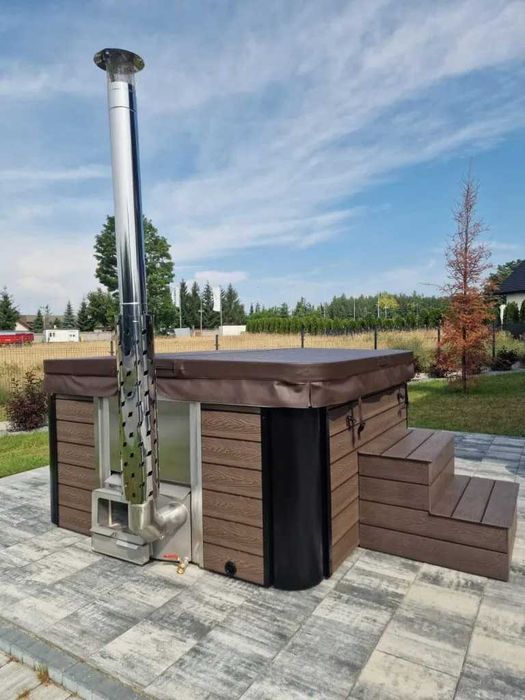 Balia Ogrodowa SPA Hot Tub Gorąca Beczka Cuba Cała Polska