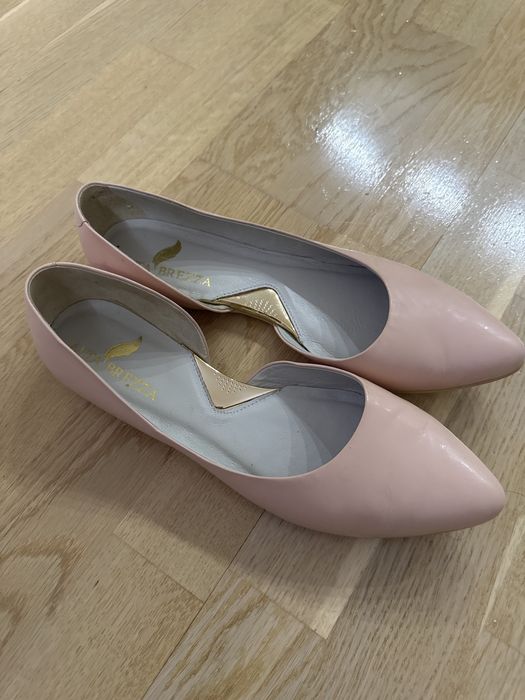 Балетки Alta Brezza пудровые 25.5 см