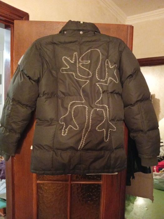 Куртка зима с драконом на 11 лет унисекс