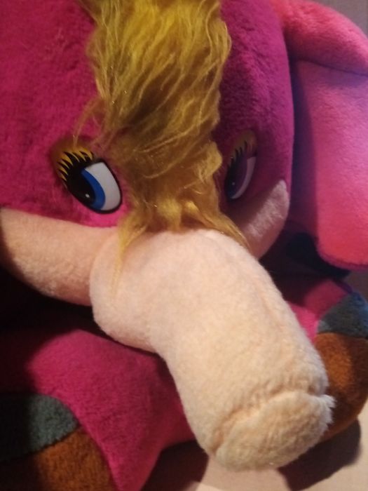 Oryginalny duży pluszak. Słoń.Stan idealny.