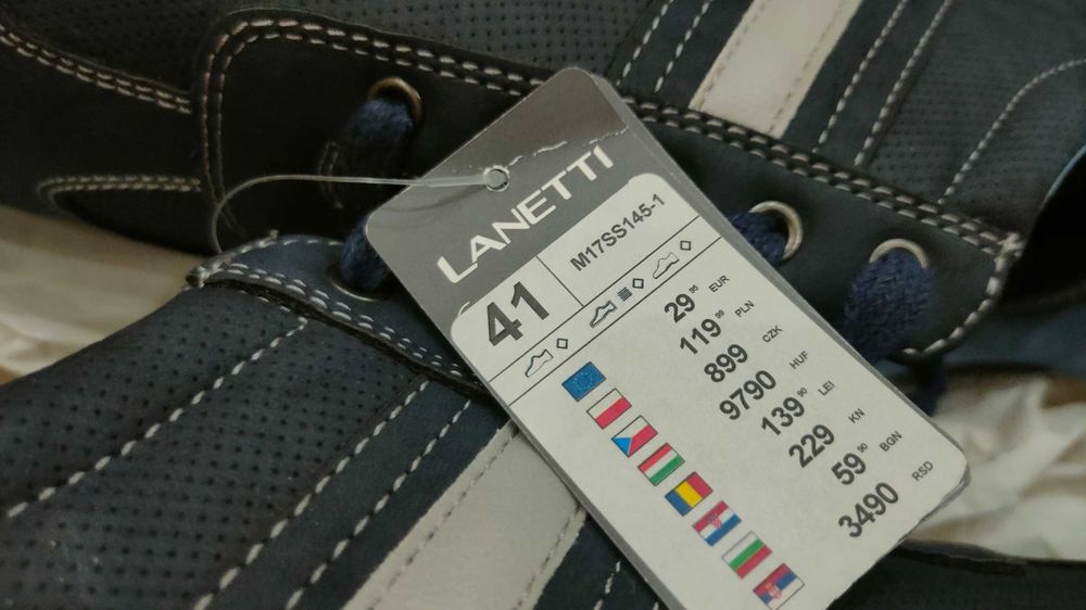 Lanetti półbuty rozmiar 41