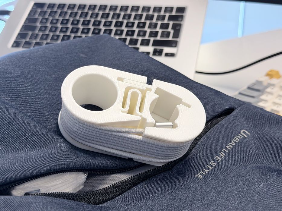 Organizador Viagem p/ Cabo MacBook MagSafe 3 (2m)