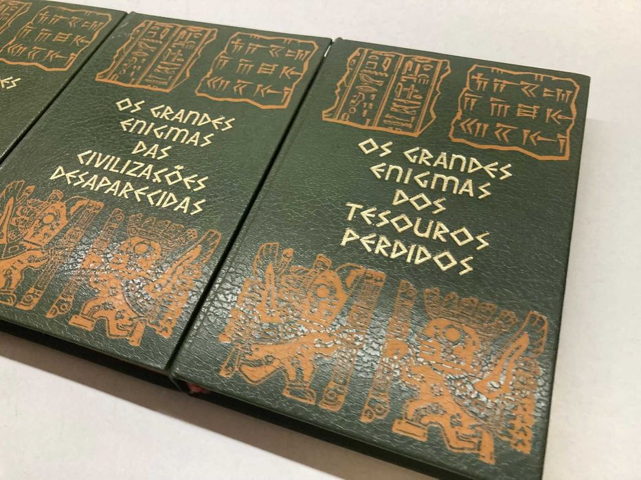 3 Volumes - Os grandes Enigmas das Civilizações Desaparecidas