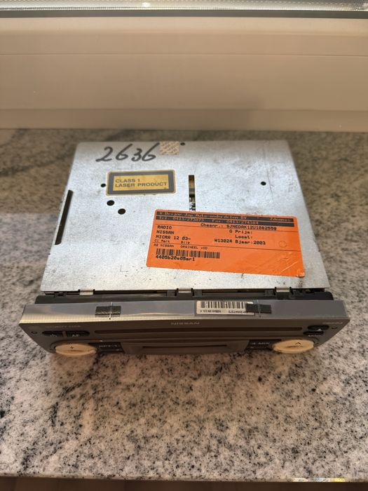 Radio nissan micra k12 2003r