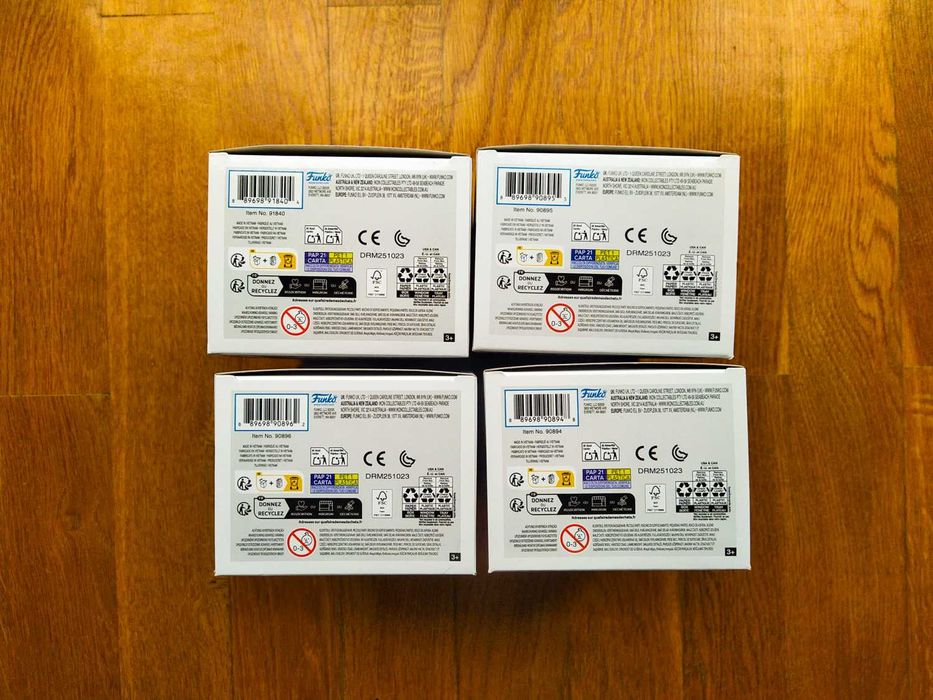 Funko Pop: Charmed #1832; #1833; #1834; #1835