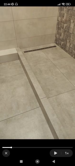 Облицювання та встановлення сантехнікаи