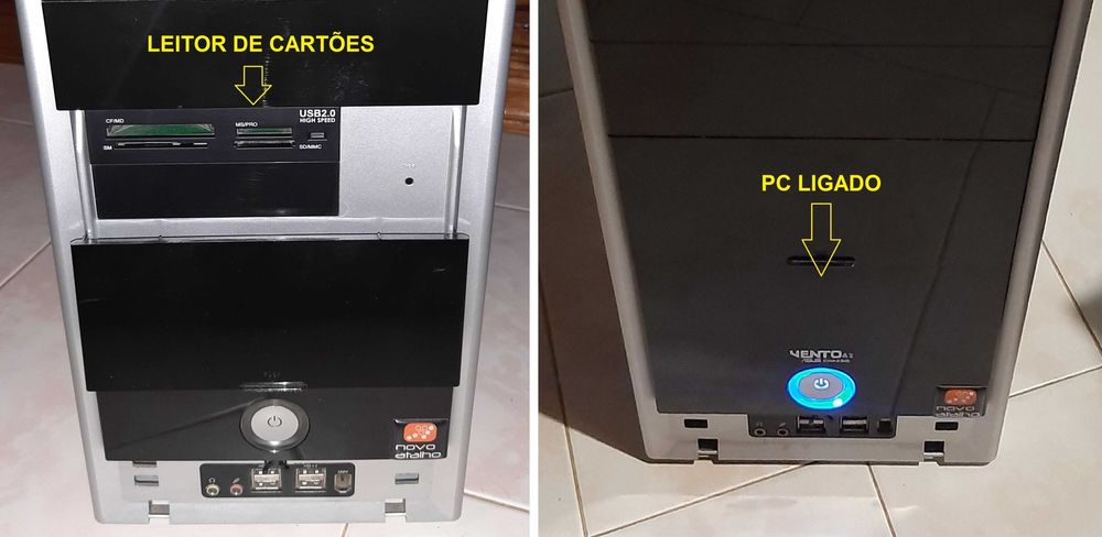 2 computadores Asus e Dell (para reparação)