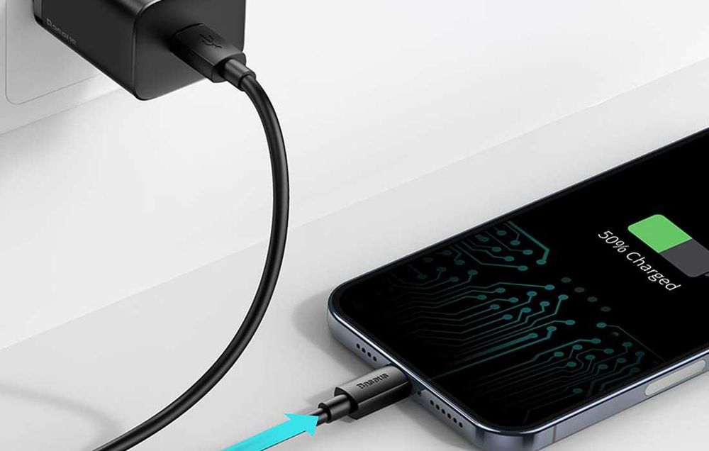 Baseus Super Si 1C Ładowarka sieciow 20W USB C +Kabel iPhone Sklep Wwa