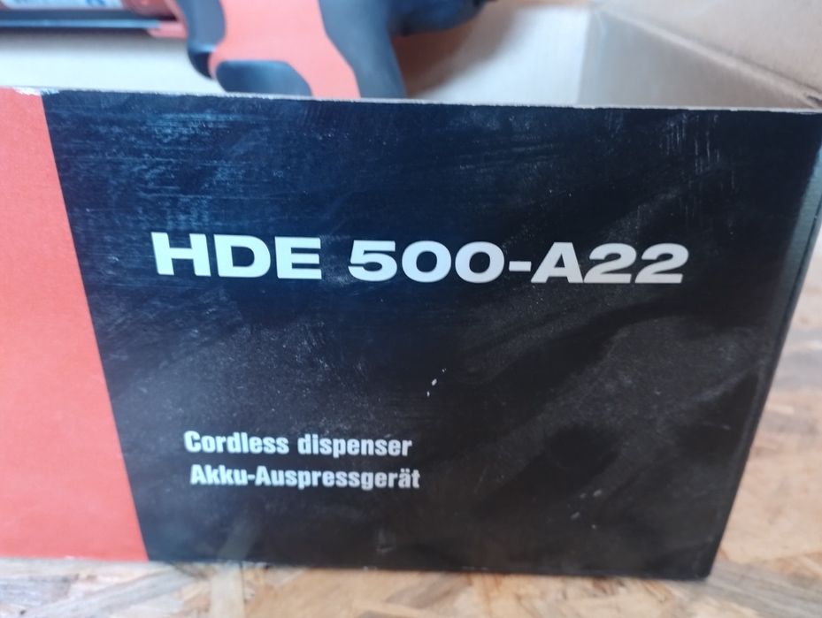 Pistola de bucha química Hilti HD500-A22