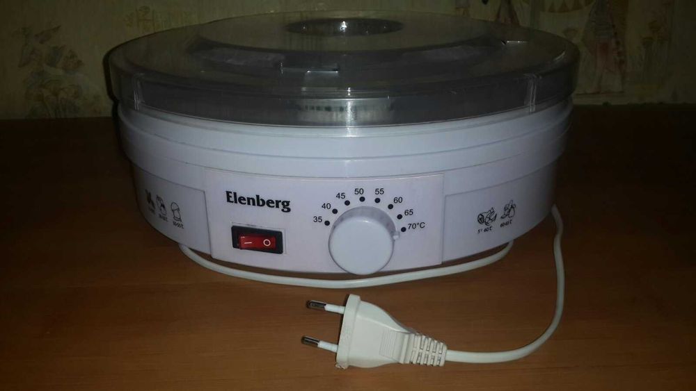 Сушилка  для грибів, трав, овочів, фруктів Elenberg by1102, вакууматор
