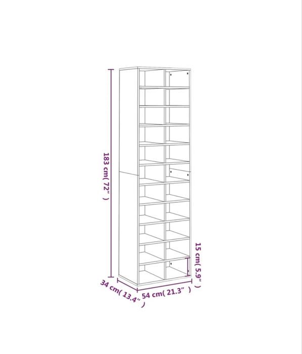 Sapateira alta branca