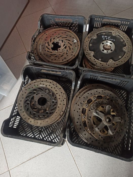 Discos travão motociclos scooters