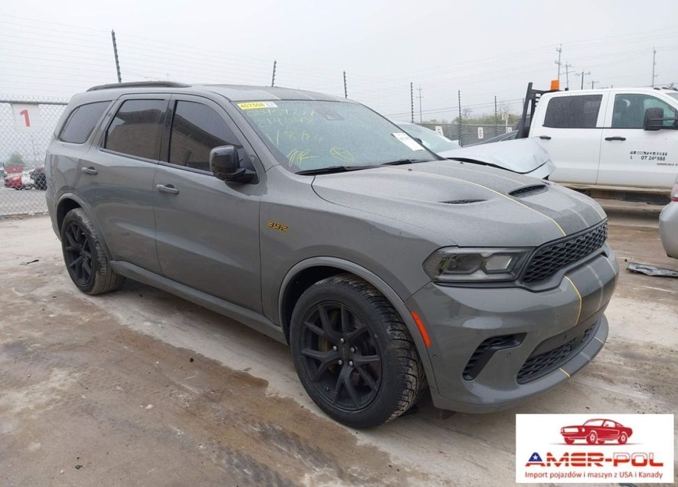 Dodge Durango 2024r., SRT 392 AlcHEMI AWD, 6.4L, od ubezpieczalni