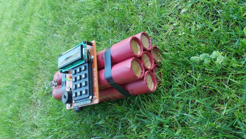 Atrapa bomby do Paintball, ASG