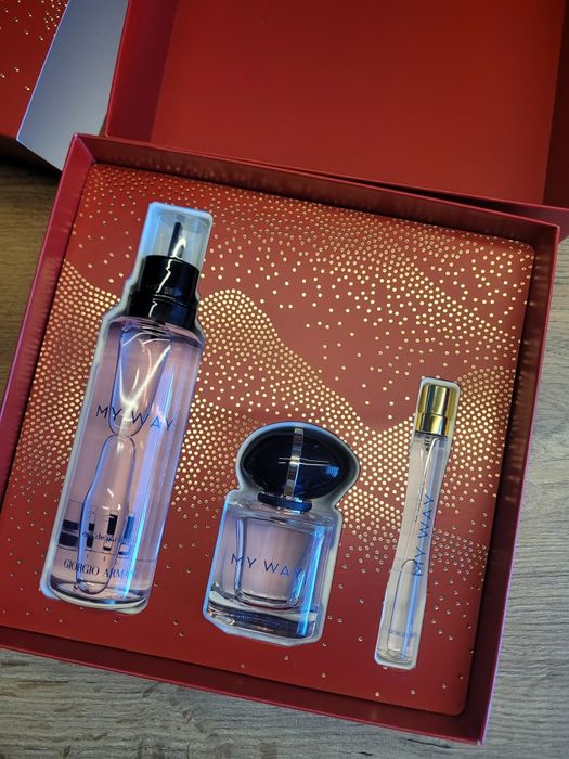 Giorgio Armani My Way zestaw prezentowy
Zestaw (edp/100ml + edp/30ml +