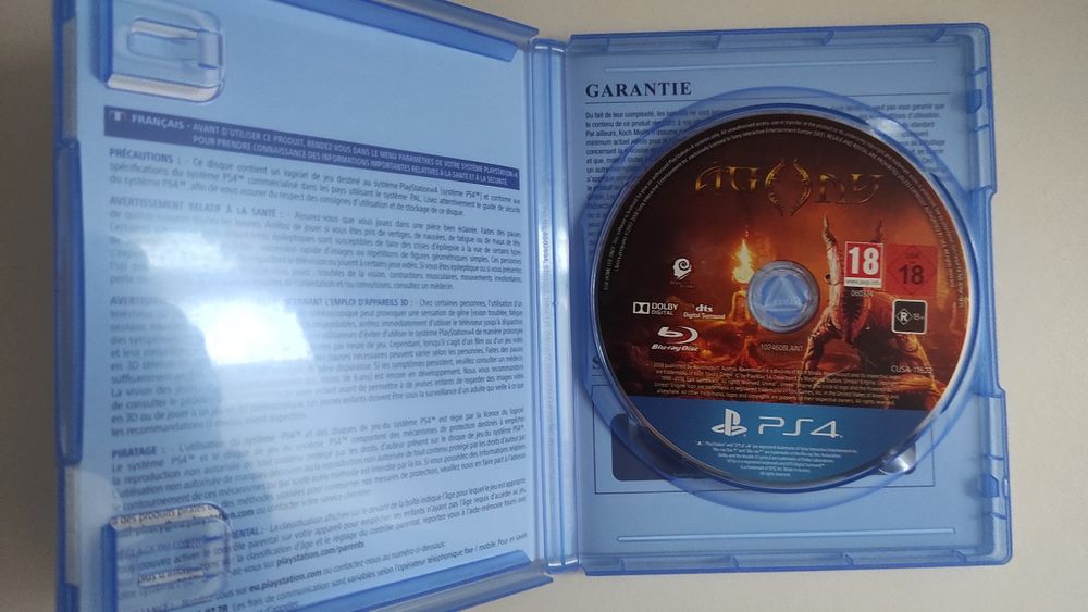 Jogos PS4 Agony PlayStation