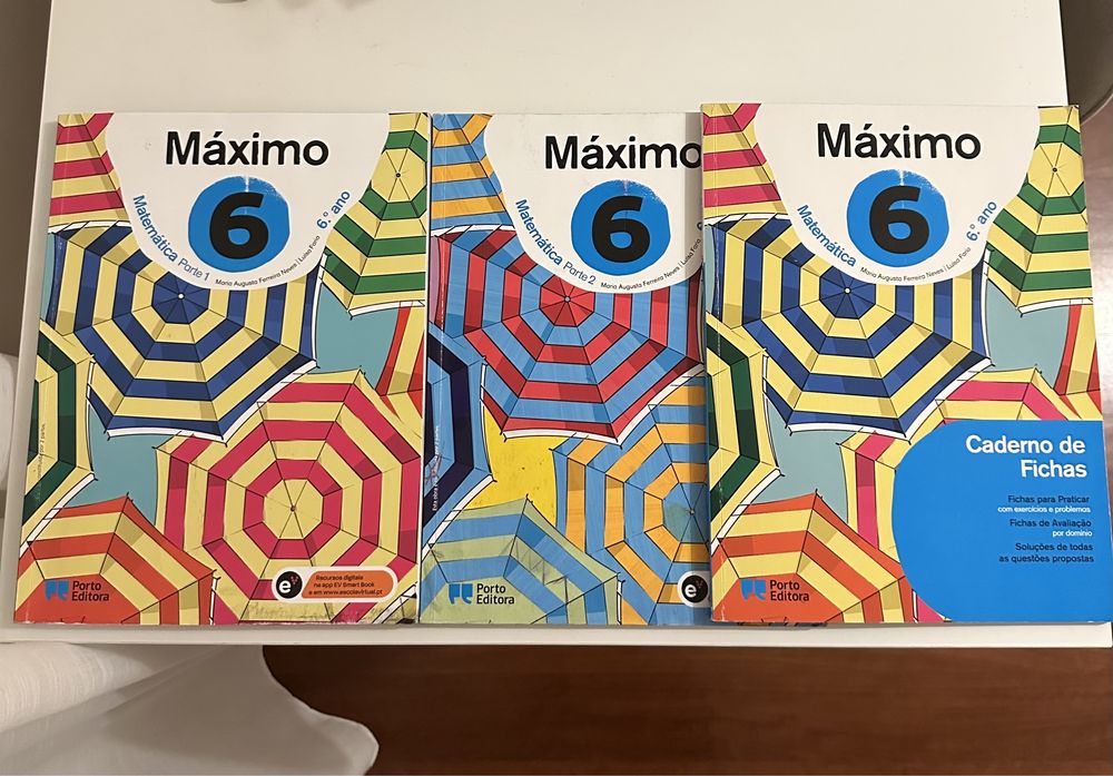 Máximo - Mathematics - 6th Grade (Textbook in 2 Volumes + Activity Workbook)64564044500865120