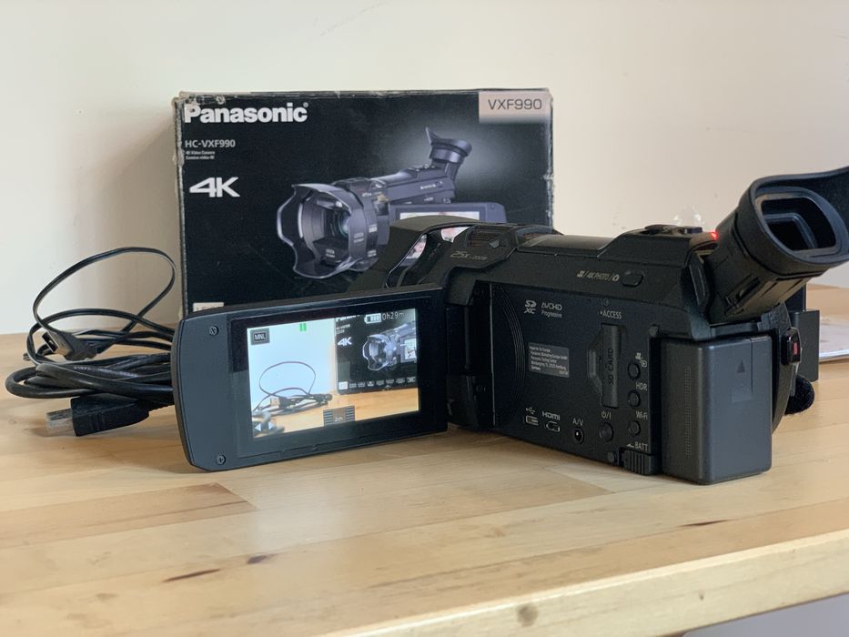 Câmera de filmar 4K Panasonic HC-VXF 990