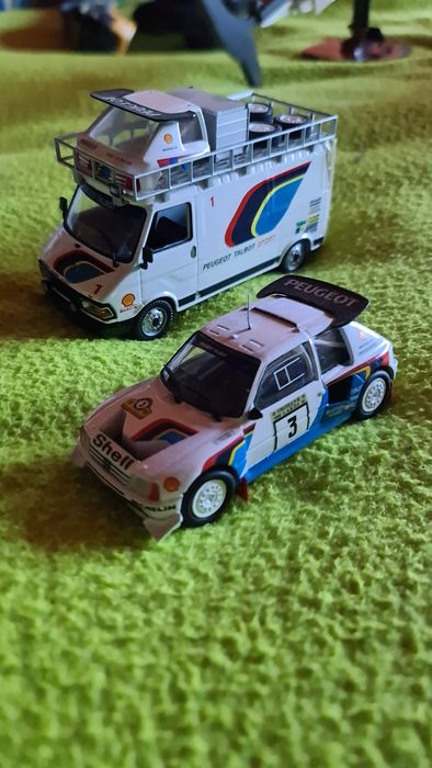 Carrinhas rally 1:43