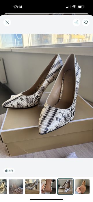 Туфлі Michael Kors пітон