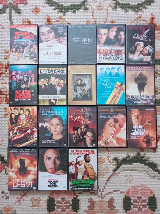 DVDs e Vhs diversos