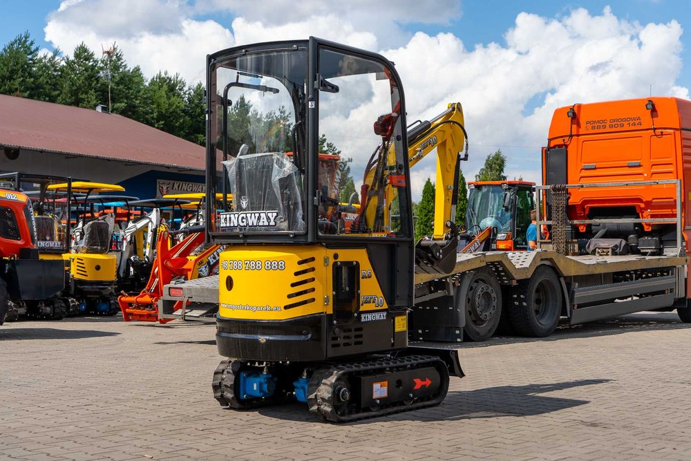 Minikoparka KINGWAY JEFF 10 KRS silnik KOOP wyprzedaż rocznika 2025