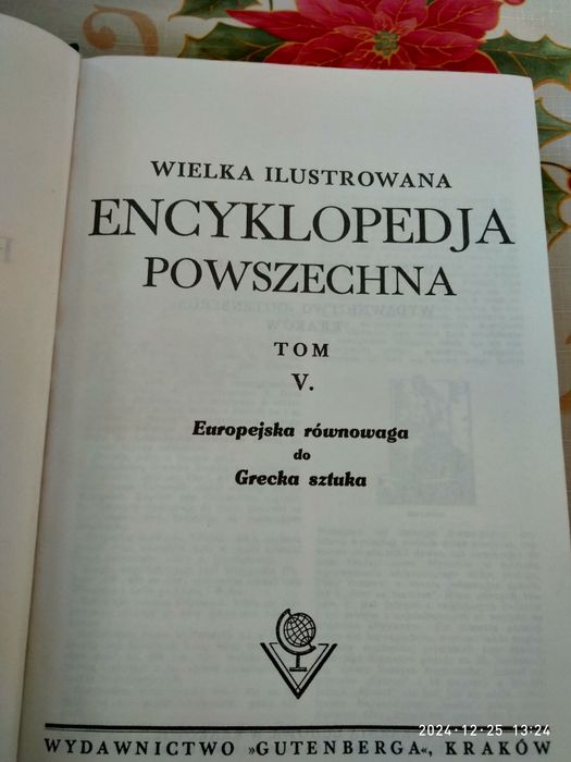Wielka ilustrowana Encyklopedja Powszechna tom 5