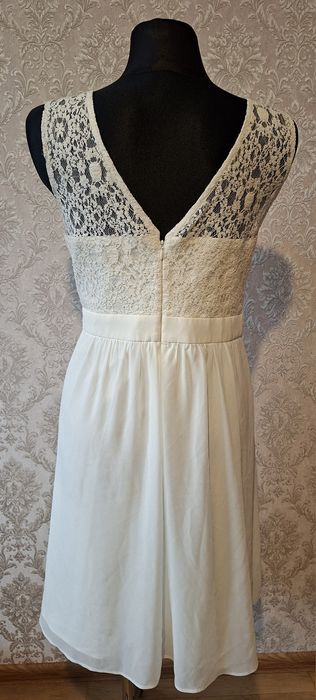 Suknia ślubna/koktajlowa Marie Blanc rozm 46